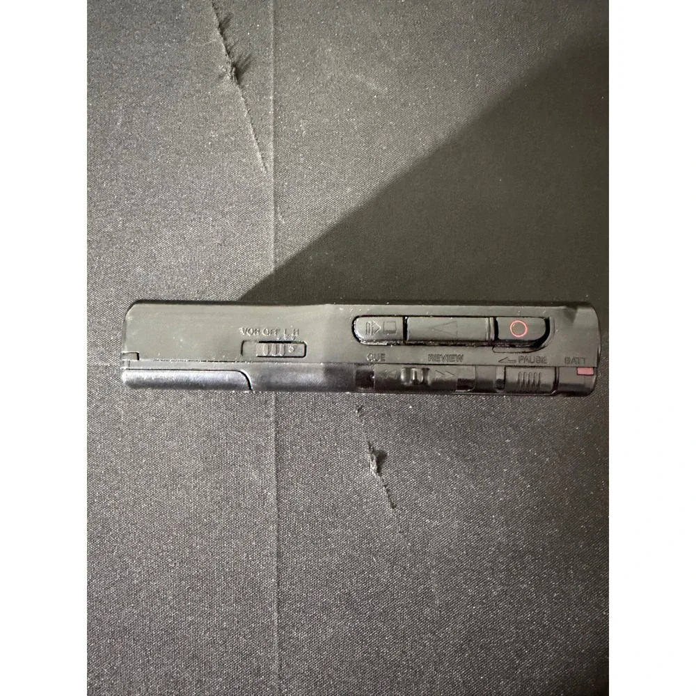 Sony Microcassette-Corder M-527V Small Black EUC VOR Voice Operated Recording